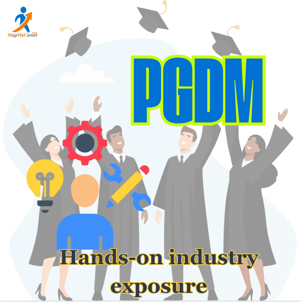 This Images Represents the PGDM( Post graduation diploma in mangenment ) course